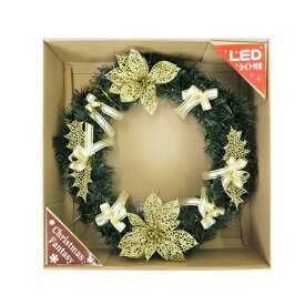 楽天市場 クリスマスリース Ledの通販