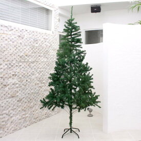 クリスマスツリー 210cmスタンダードヌードツリー 【 飾りなし 装飾 グリーンヌードツリー 】
