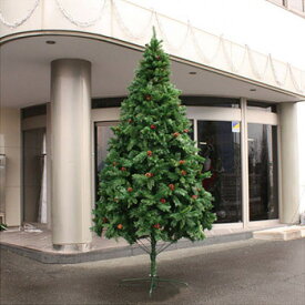 クリスマスツリー 300cmクリスマスツリー(プレミアスタイリッシュ/松ぼっくり) 【 飾りなし 大きい 大型 グリーンヌードツリー 装飾 】