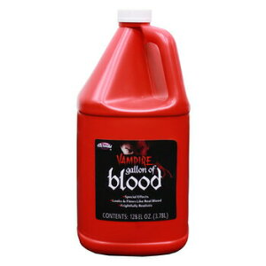 �R�X�v�� ���� 3.78L VAMPIRE gallon of blood (�n���E�B�����o�E�Ɩ��p���̂�{�g��) ���@���p�C�A �v�`���� �R�X�v������ ������ ���C�N �y�C���g ��3.78���b�g�� ��e��