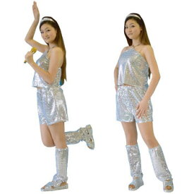 コスプレ 仮装 スパークUFOセット 【 ハロウィン 有名人 芸能人 パーティーグッズ アイドル衣装 余興 歌手 女性用 コスチューム レディース タレント 大人用 】