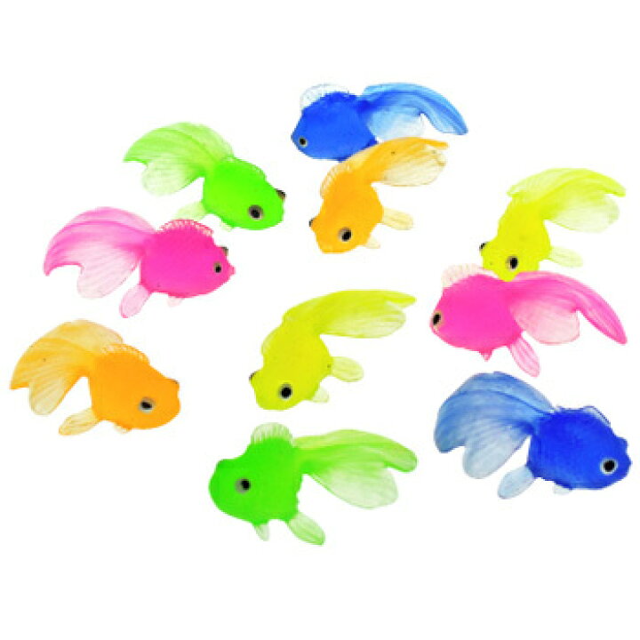 楽天市場 景品 子供 100点セット ミニ金魚 色指定不可 景品 夏祭り 縁日 金魚 イベント用品 子ども会 屋台 イベントグッズ お祭り 人形すくい パーティワールド