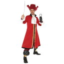 コスプレ 仮装 キャプテンフック 男性用 【 コスプレ 衣装 ハロウィン 仮装 コスチューム ディズニー グッズ ピーターパン 童話 公式 余興 おとぎ話 パーティーグッズ メンズ 大人用 正規ライセンス品 フック船長 】