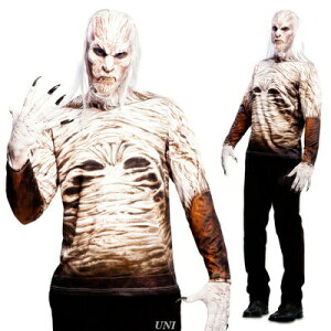 コスプレ 仮装 S.L. コスT カミナータ 【 コスプレ 衣装 ハロウィン 仮装 コスチューム メンズ ティーシャツ ホラー 余興 グロテスク パーティーグッズ スプラッター 男性用 Tシャツ ゾンビ 大