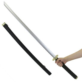 コスプレ 仮装 Uniton 日本刀 金装飾 104cm プラスチック製 【 コスプレ 衣装 ハロウィン 忍者 仮装用 おもちゃ レプリカ 時代劇 オモチャ ハロウィン 衣装 忍者刀 変装グッズ 和風 プチ仮装 玩具 パーティーグッズ 模造刀 武器 刀剣 】