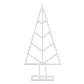 80cm フェールツリー2D ホワイト 【 クリスマス飾り 装飾 クリスマスパーティー クリスマスツリー ガラス製 パーティーグッズ デコレーション 雑貨 置物 】