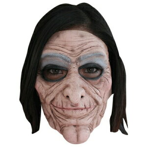 コスプレ 仮装 老婆フェイスマスク 【 コスプレ 衣装 ハロウィン パーティーグッズ おもしろ かぶりもの 笑える プチ仮装 変装グッズ ハロウィン 衣装 ウケる 面白い おもしろマスク 面白マ