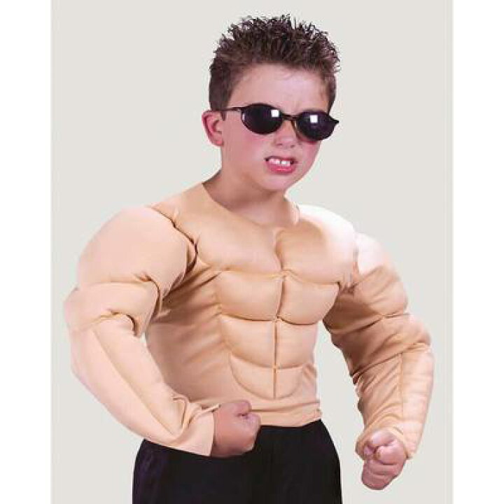 楽天市場 コスプレ 仮装 マッスルシャツ 子供用 M コスプレ 衣装 ハロウィン 仮装 パーティーグッズ おもしろ コスチューム 子供 笑える シャツ おもしろコスチューム 爆笑 面白い 面白コスチューム 子ども用 こども ネタ キッズ ウケる おもしろい パーティワールド