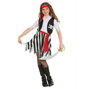 コスプレ 仮装 バッカニアパイレーツ 子供用 L 【 コスプレ 衣装 ハロウィン 仮装 コスチューム 子供 海賊 女の子 こども パーティーグッズ 子ども用 キッズ 】