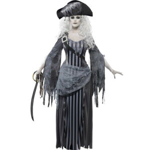 コスプレ 仮装 ゴーストシップ プリンセス 大人用 L 【 コスプレ 衣装 ハロウィン 仮装 コスチューム 海賊 おばけ 女海賊 ゴーストパイレーツ レディース オバケ 幽霊 女性用 パーティーグッ