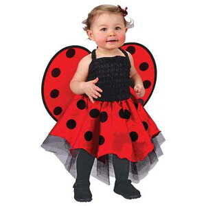 コスプレ 仮装 てんとう虫ドレス ベビー用 【 コスプレ 衣装 ハロウィン 仮装 コスチューム 服 キッズ 子供 ドレス 赤ちゃん テントウムシ こども用 ベビー用品 ベビー服 パーティーグッズ