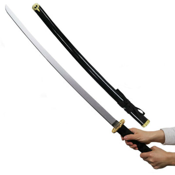 楽天市場 コスプレ 仮装 Uniton 日本刀dx 黒 金装飾 100cm 木製 コスプレ 衣装 ハロウィン 忍者 忍者刀 パーティーグッズ 模造刀 レプリカ 変装グッズ 武器 おもちゃ 仮装用 和風 ハロウィン 衣装 刀剣 プチ仮装 オモチャ 時代劇 玩具 パーティワールド