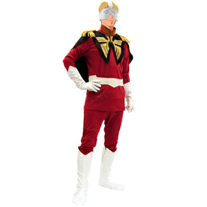 あす楽12時まで コスプレ 仮装 シャア コスチュームセット コスプレ 衣装 ハロウィン 仮装 余興 コスチューム 大人用 アニメ アニメキャラ 男性用 正規ライセンス品 メンズ 機動戦士ガンダム キャラクター パーティーグッズ 的詳細資料 日本商品代購 From Japan