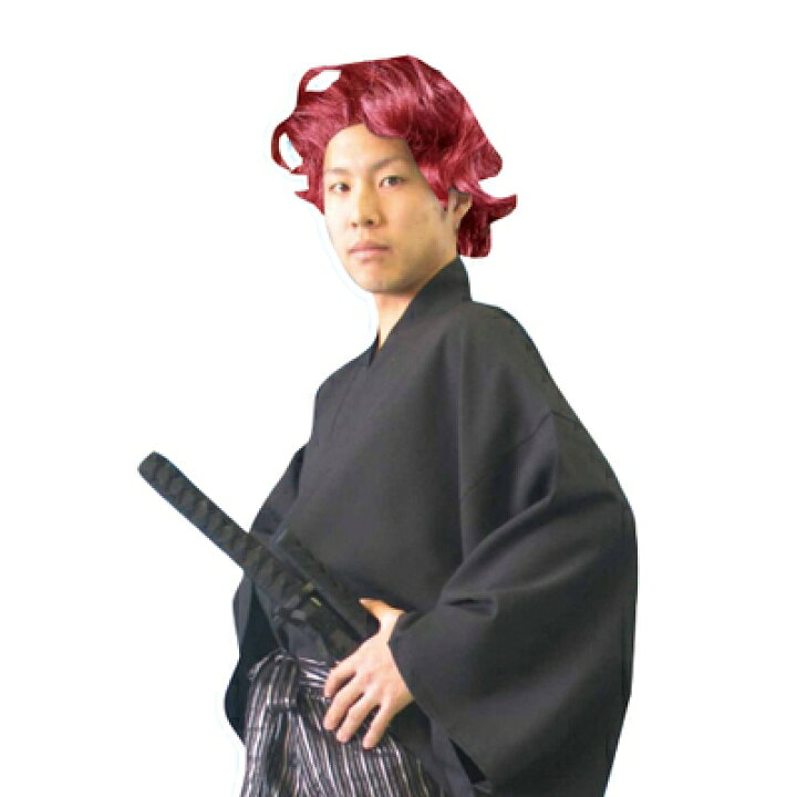 楽天市場】【取寄品】 コスプレ 仮装 剣士のカツラ 【 和風 ウィッグ 