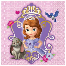 ビバレッジナプキン ちいさなプリンセス ソフィア 16枚入 【 紙ナフキン テーブルウェア キッチン用品 誕生日パーティー パーティー用品 イベント用品 紙ナプキン バースデーパーティー ホームパーティーグッズ テーブルナプキン 台所用品 ペーパーナプキン 】