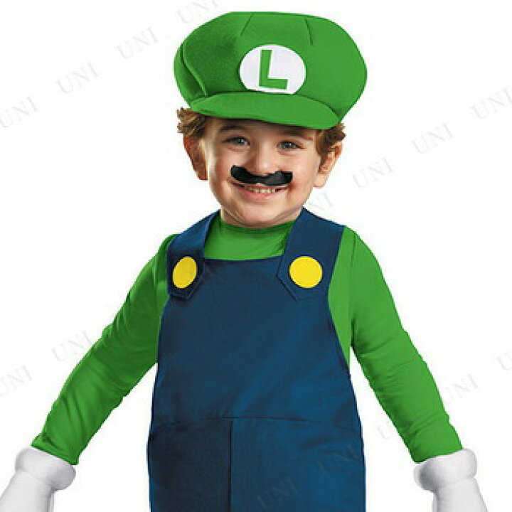 楽天市場】コスプレ 仮装 スーパーマリオブラザーズ ルイージ 子供用 