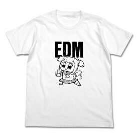【取寄品】 ポプテピピック ポプ子EDM Tシャツ ホワイト S 【 服 トップス カットソー 】