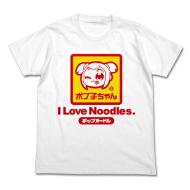 【取寄品】 ポプちゃんラーメンTシャツ ホワイト M 【 トップス 服 カットソー ポプテピピック 】