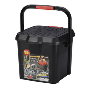 イノマタ化学 かしこいバケツ 17L ブラックL 【 掃除用具 洗車 お掃除 掃除用品 】
