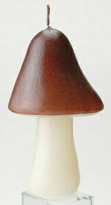 キャンドル ろうそく きのこキャンドルL 【 飾り 和風 ロウソク 野菜型 】