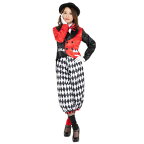 コスプレ 仮装 CLUB QUEEN Joker Clown lady(ジョーカークラウンレディ) 【 コスプレ 衣装 ハロウィン 仮装 レディース 服 コスチューム ピエロ 道化師 女性用 余興 ぴえろ パーティーグッズ ピエロ服 ピエロコスチューム ピエロ衣装 大人用 】