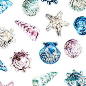 クラッシュアイス 貝 マリン 1kg 【 縁日 イベント用品 子ども会 アクリルアイス 宝石つかみどり すくいどり イベントグッズ 宝石すくい 夏祭り お祭り 景品おもちゃ ディスプレイ 屋台 】