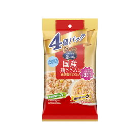 銀のさら 成犬用 国産鶏ささみ入りほぐし バラエティ 80g×4個パック 【 ペット用品 イヌ 犬の餌 ドッグフード ペットフード 犬用品 ウェットフード ペットグッズ エサ 】