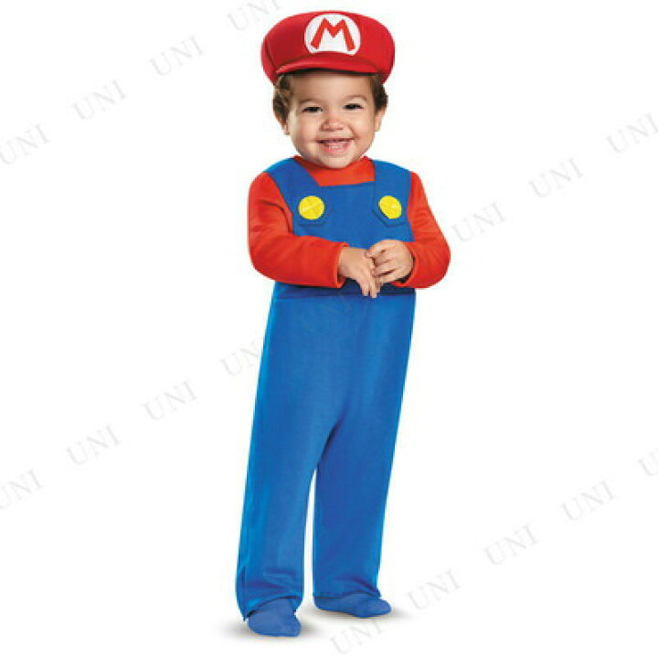 楽天市場】コスプレ 仮装 マリオ 子供用 Inf (12-18 mths) スーパー 