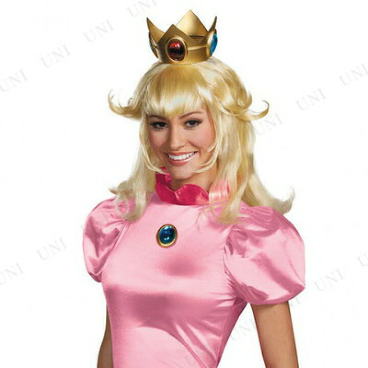 楽天市場】コスプレ 仮装 ピーチ姫 ウィッグ 大人用 【 コスプレ 衣装 