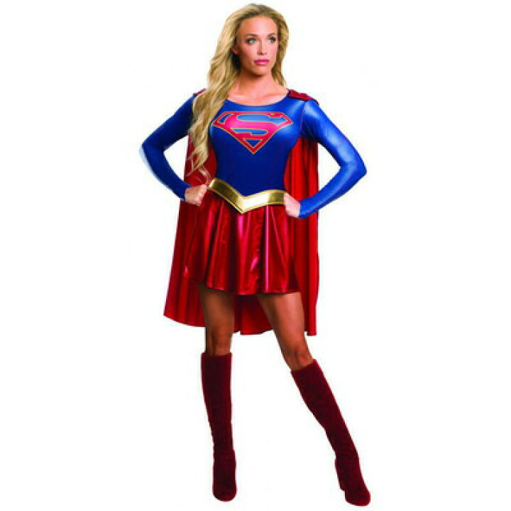 楽天市場 あす楽12時まで コスプレ 仮装 スーパーガール Tvシリーズ S コスプレ 衣装 ハロウィン 仮装 コスチューム 映画キャラクター スーパーマン レディース スーパーウーマン 公式 アメコミ Dcコミック 大人用 余興 パーティーグッズ 女性用 正規ライセンス品