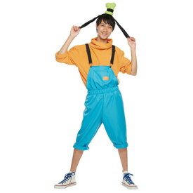 コスプレ 仮装 男性用カジュアルグーフィ ルービーズジャパン ディズニー コスチューム 仮装 コスプレ衣装 大人用 ミッキー&フレンズ 男性用Stdサイズ ハロウィン トップス サロペット カチューシャ