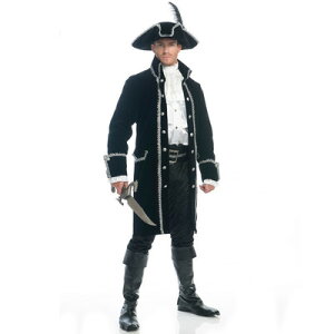 コスプレ 仮装 ブラックパイレーツ S 【 コスプレ 衣装 ハロウィン 仮装 コスチューム 海賊 メンズ 余興 女海賊 パーティーグッズ 男性用 大人用 】