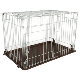 【取寄品】 マルカン ドッグフレンドルーム天面フェンス付 犬用サークル 犬用品 犬小屋 ケージ 天面フェンス付き おしっこバリア機能 Wストッパー