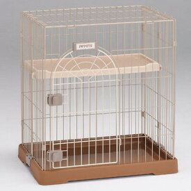 【取寄品】 ボンビ サークルーム コンフォート ミニHI 茶 ボンビアルコン 猫用品 ケージ 子猫 ハンガーベッド付 簡単組立