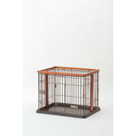 【取寄品】 ウッドワンサークル ミニ ボンビアルコン 犬用サークル 犬用品 犬小屋 ケージ スチール製天井フェンス 大きく開く扉