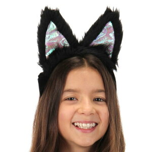 コスプレ 仮装 ライトアップ 黒猫の猫耳カチューシャ 【 コスプレ 衣装 ハロウィン アニマル 動物 メイド ハロウィン 衣装 パーティーグッズ ヘッドバンド 光るカチューシャ ネコ耳 変装グ