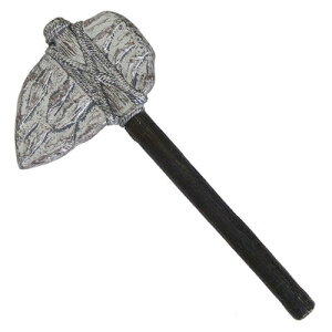 コスプレ 仮装 Uniton 石の斧 (原始人の石斧) 【 コスプレ 衣装 ハロウィン プチ仮装 おもちゃ 武器 レプリカ オモチャ 仮装用 アックス パーティーグッズ 玩具 ハロウィン 衣装 変装グッズ オ