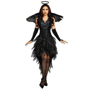 コスプレ 仮装 ダークネスエンジェル S 【 コスプレ 衣装 ハロウィン 仮装 コスチューム 天使 レディース パーティーグッズ 余興 堕天使 大人用 女性用 】