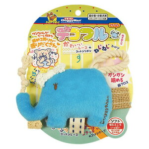 【取寄品】 ドギーマン デコフル ゾウさん 【 玩具 ペットグッズ おもちゃ 人形 オモチャ 遊具 ぬいぐるみ ヌイグルミ 犬用品 ペット用品 イヌ 】