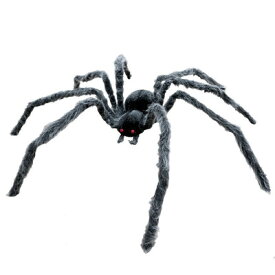 60cmブラックスパイダー 【 インテリア 雑貨 ハロウィン 蜘蛛 装飾品 飾り くも デコレーション クモ 】