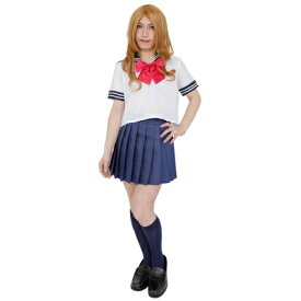 コスプレ 仮装 コスプレ セーラー服 Patymo セーラー服 メンズ 【 コスプレ 衣装 ハロウィン 仮装 パーティーグッズ おもしろ コスチューム 女子高生 制服 おもしろコスチューム 爆笑 おもしろい ウケる 面白コスチューム 笑える 男性用 大人用 余興 女装コスプレ 】