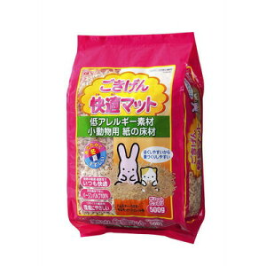 【取寄品】 ジェックス ごきげん快適マットお徳用 500g 【 ペットグッズ 小動物用品 床材 ペット用品 敷材 】