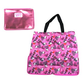 キティ 折りたたみトートバッグL ピンク 【 キャラクター サンリオ カジュアルバッグ 鞄 ファッションバッグ かばん カバン 】
