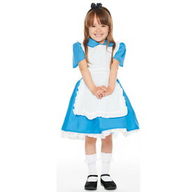 コスプレ 仮装 子ども用アリスS 【 コスプレ 衣装 ハロウィン 仮装 コスチューム 子供 アニメ ディズニー グッズ キッズ 不思議の国のアリス 女の子 アリス・イン・ワンダーランド おとぎ話 子供用 正規ライセンス品 パーティーグッズ こども 童話 公式 】