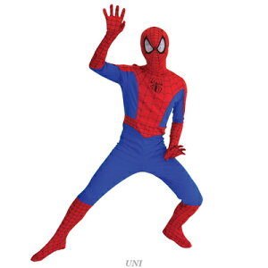 コスプレ 仮装 大人用スパイダーマン 【 コスプレ 衣装 ハロウィン 仮装 コスチューム マーベル グッズ スパイダーマン 正規ライセンス品 映画キャラクター 男性用 アメコミ MARVEL メンズ 公