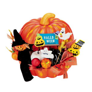 【取寄品】 パンプキン アレンジ (小) 【 ジャックオーランタン インテリア ハロウィン 飾り 秋 デコレーション 雑貨 南瓜 カボチャ かぼちゃ ディスプレイ 販促品 店舗装飾品 POP 】