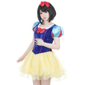 【取寄品】 コスプレ 仮装 シュガーホワイト M 【 コスプレ 衣装 ハロウィン 仮装 コスチューム パーティーグッズ 白雪姫 余興 大人用 おとぎ話 レディース 女性用 童話 】