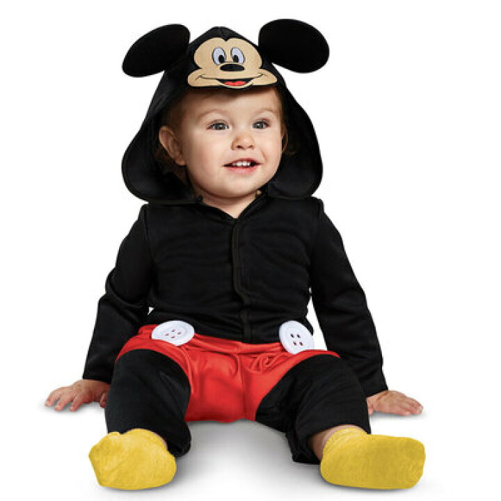 楽天市場 コスプレ 仮装 ミッキーマウス ベビー用 Inf 6 12 Mths コスプレ 衣装 ハロウィン 仮装 コスチューム 服 キッズ 子供 アニメ ディズニー グッズ 赤ちゃん ベビー用品 正規ライセンス品 ベビー服 こども用 子ども用 ベビーウェア パーティーグッズ 子供用