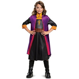 コスプレ 仮装 アナ クラシック 子供用 S(2T) 【 コスプレ 衣装 ハロウィン 仮装 コスチューム 子供 アニメ キッズ ディズニープリンセス グッズ アナと雪の女王 子ども用 公式 Frozen こども パーティーグッズ アナ雪 正規ライセンス品 女の子 】