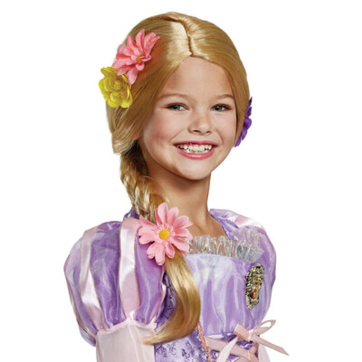 楽天市場】コスプレ 仮装 ラプンツェル デラックスウィッグ 子供用  